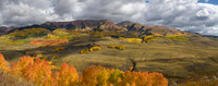 Colorful Whiterock Mountain Panorama