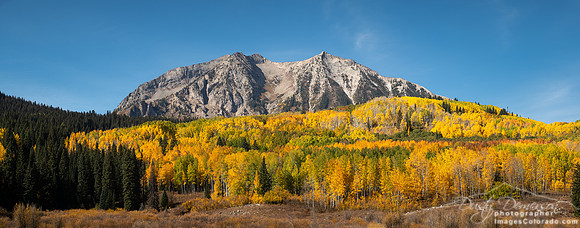 East Beckwith Mountain Fall Panorama