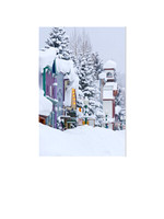 Elk Avenue Snow