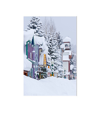 Elk Avenue Snow