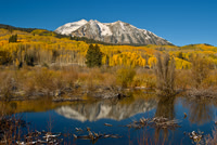 East Beckwith Mountain Fall Reflections