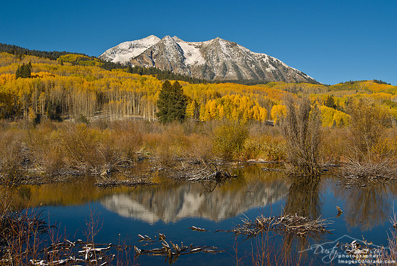 East Beckwith Mountain Fall Reflections