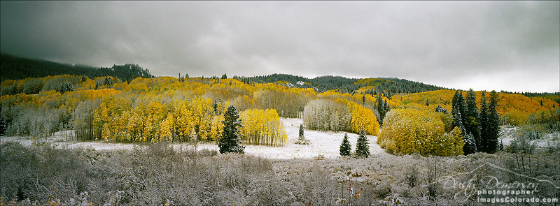 First Snow Panorama