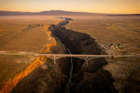 Rio Grande Gorge Bridge Sunset