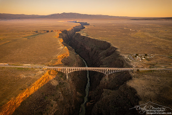 Rio Grande Gorge Bridge Sunset
