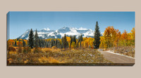 East Beckwith Mountain and Early Snow Panorama