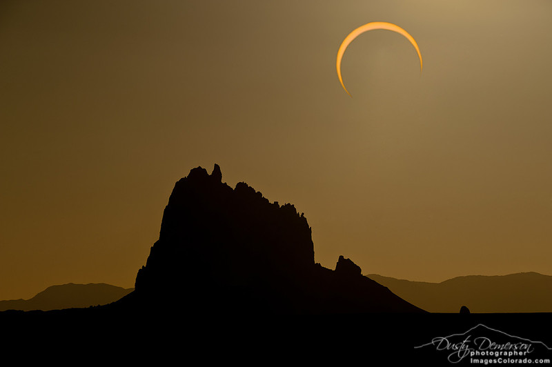 Shiprock Eclipse