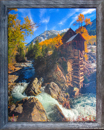 Crystal Mill Colorado fall color