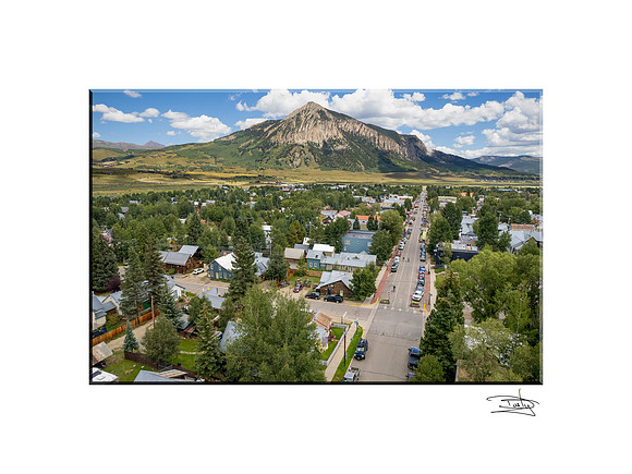 Summer Over Crested Butte