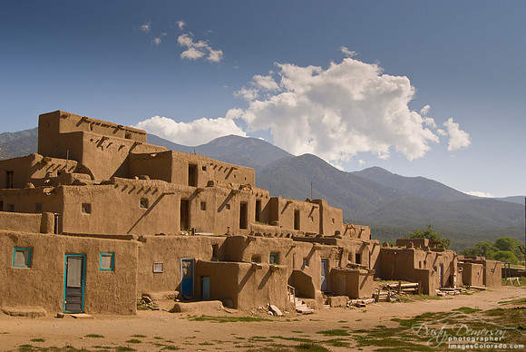 Morning at Taos Pueblo