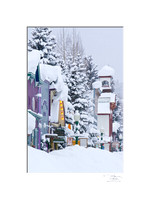 Elk Avenue Snow