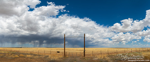 Rain on the Plains Panorama