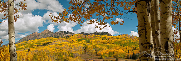 Autumn fall Ruby Range Kebler Pass Colorado